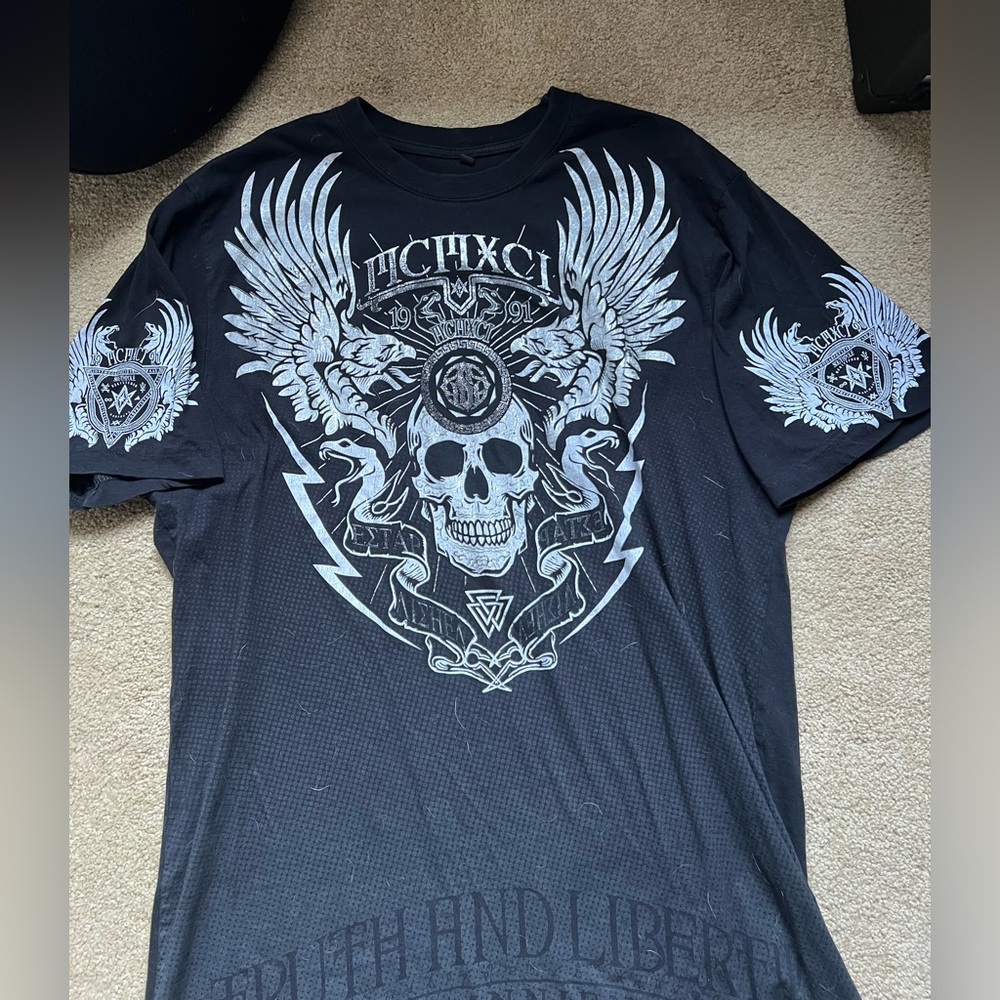 truth and liberty y2k cybergrunge southpole t shirt